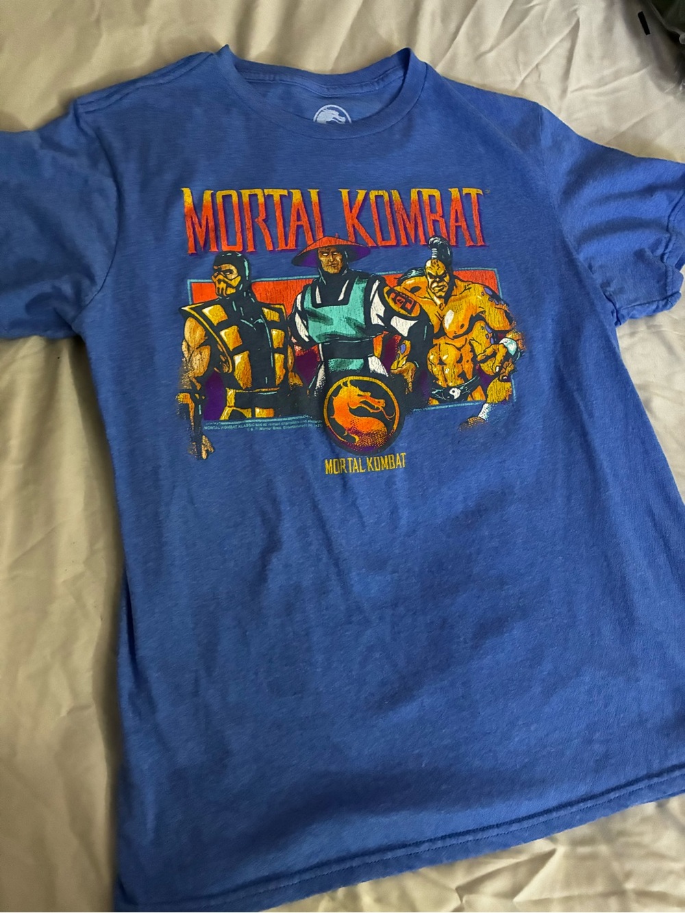 Mortal Kombat Vintage T-Shirt Size Medium